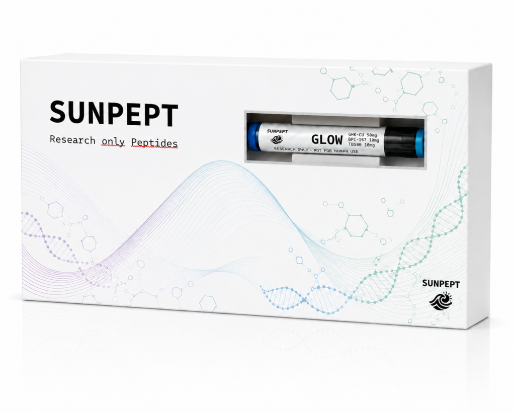 GLOW — Pen — lyophilisiertes Research-grade Forschungspeptid, HPLC-MS-geprüft | SunPept