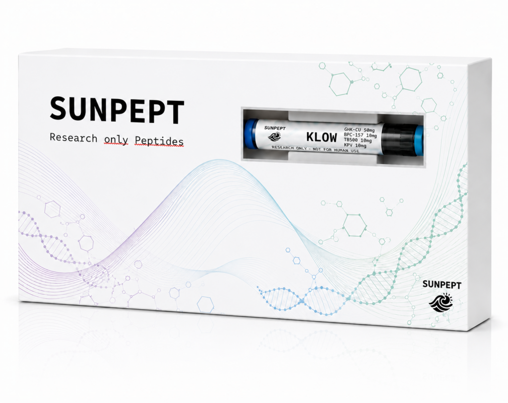 KLOW — Pen — lyophilisiertes Research-grade Forschungspeptid, HPLC-MS-geprüft | SunPept