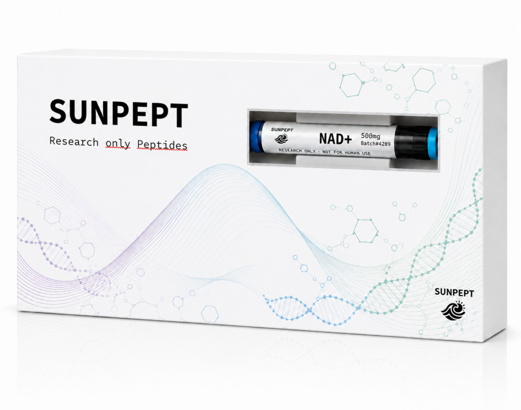 NAD+ — Pen — lyophilisiertes Research-grade Forschungspeptid, HPLC-MS-geprüft | SunPept