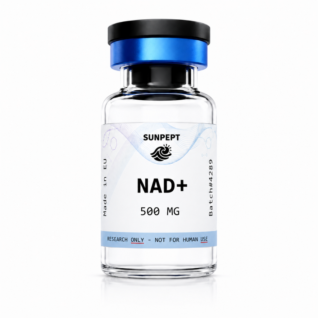 NAD+ — Vial — lyophilisiertes Research-grade Forschungspeptid, HPLC-MS-geprüft | SunPept